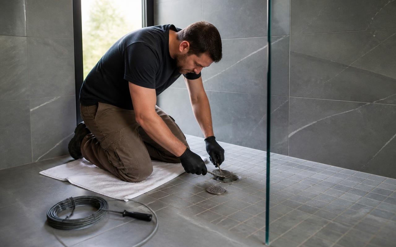 Débouchage douche et baignoire